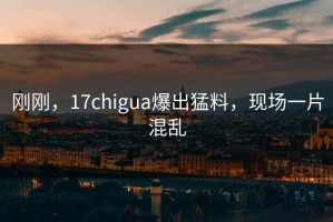 刚刚，17chigua爆出猛料，现场一片混乱